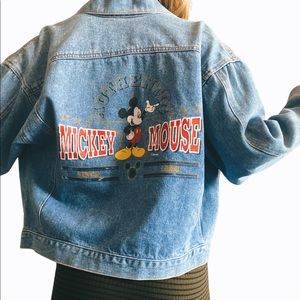 Micky Mouse Denim Jacket